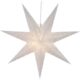 Bílá závěsná hvězda Galaxie 60 cm, Star Trading  (ST231-60)