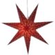 Červená závěsná hvězda Galaxie 60 cm, Star Trading  (ST231-62)