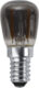 LED žárovka E14 ST26 Dekoled Smoke, Star Trading - LED žárovka z těžkého kouřového skla. Nízký lumen a teplá barevná teplota. Patice E14.
