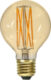 Žárovka LED, E27, G80 Vintage Gold, Star Trading - Dekorační LED lampa z jantarového skla s teplým bílým světlem. Barevná teplota je 1800k, je kompatibilní se stmívačem a má patici E27.