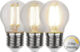Žárovka LED, E27, G45 Clear 3-step, Star Trading  (ST354-92)