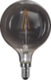 Žárovka LED, E14, G80 Decoled Smoke, Star Trading - LED žárovka s paticí E14. Světlo jemně září a sklo má silnou kouřovou barvu.
