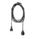 Venkovní kabelová sada UTE s paticí  E27,  černá, 5 m, Star Trading  (ST418-30)