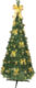 Stromeček POP-UP-TREE s ozdobami a osvětlením zlatý, 185 cm, Star Trading - Vánoční stromek v moderním tvaru včetně stojanu. Plně zdobené a rychle sestavitelné. Pro vnitřní použití. Jedná se o hotový vánoční strom, který bude hezky vypadat na firemních recepcích, v kancelářích nebo přesně dle potřeby i v domácím prostředí.