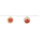 Vánoční ozdobný řetěz Ornament, 10 LED, červený, Star Trading  (ST729-16)