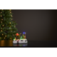 Vánoční dekorace Iceville, 8 LED, pohyblivá, svítící, hrající, Star Trading  (ST992-49)