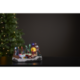 Vánoční dekorace Iceville, 11 LED, pohyblivá, svítící, hrající, Star Trading  (ST992-51)