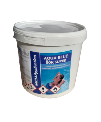 Aqua Blue ŠOK Super prostředek k rychlému zachlorování bazénové vody 3 kg  (AB-0011)