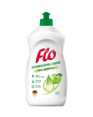 FLO přípravek na mytí nádobí  GREEN APPLE 450 ml  (FL-0054)