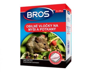 BROS obilné vločky na myši a potkany 5 x 20 g  (NG-5604_CCR)