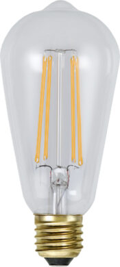 Žárovka LED, E27, ST64 Soft Glow, Star Trading  (ST352-72-1)
