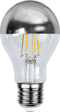 Žárovka LED, E27, A60 Top Coated stříbrná, Star Trading  (ST352-94-1)