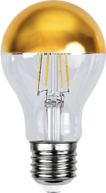 Žárovka LED, E27, A60 Top Coated zlatá, Star Trading  (ST352-95-1)