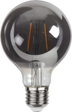Žárovka LED, E27, G80 Plain Smoke, Star Trading  (ST355-81)