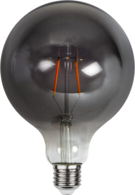 Žárovka LED, E27, G125 Plain Smoke, Star Trading  (ST355-83)
