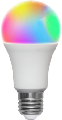 SMART LED žárovka, E27, A60, barevná, stmívací, Star Trading  (ST368-01)