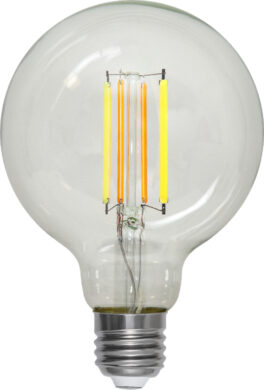 SMART LED žárovka, E27, G95, vlákno, stmívací, Star Trading  (ST368-05)