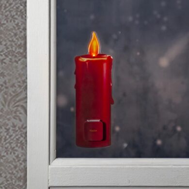 Vánoční okenní dekorace Windo svíčka  (ST701-18)