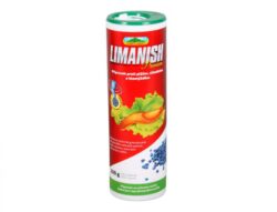Limanish PREMIUM 200 g - Moluskocid ve formě granulované návnady k ochraně polních plodin, zeleniny, ovocných rostlin (bobulovin, révy vinné, jahodníku), trávníku, kořeninových rostlin, květin k řezu a okrasných rostlin proti slimákům, plžům a hlemýžďům.