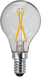 Žárovka LED, E14, P45 Clear, Star Trading - LED žárovka s paticí E14 a čirým sklem. Teplota barev je 4000K, což je vhodné pro práci nebo na čtení.