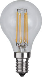 Žárovka LED, E14, P45 Clear, Star Trading - LED žárovka s paticí E14 a čirým sklem. Teplota barev je 2700K  a má teplé a bílé světlo.