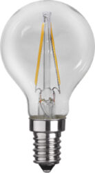 Žárovka LED, E14, P45 Clear, Star Trading - LED žárovka s paticí E14 a čirým sklem. Teplota barev je 2700K  a má teplé bílé světlo. 

