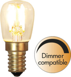 LED žárovka E14 ST26 Soft Glow - Žárovka s paticí E14 a teplou bílou svítivostí. Je kompatibilní se stmívačem pro ještě jemnější světlo.