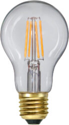 Žárovka LED, E27, A60 Soft Glow, 400 LM, Star Trading - Dekoran LED svtidlo s hejivm a mkkm svtlem. Teplota barev je 2100 K, m patici E27 a je kompatibiln se stmvaem.