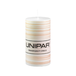 Svíčka Infinity Brown 60x110 Unipar - Ručně vyrobená svíčka vás okouzlí svou originalitou a jedinečností. Jemně hnědé tóny v kombinaci s bílou barvou a ručně strukturovaným povrchem je ideální ozdobou každého interiéru.

Na svíčce je papírový proužek s logem, který je nutné před zapálením svíčky odstranit.

Barva: hnědo-bílá
Velikost: střední (60x110 mm)
Doba hoření: 40 hodin
Tvar: válec