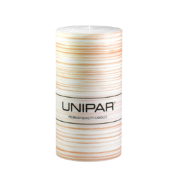 Svíčka Infinity Brown 80x150 Unipar - Ručně vyrobená svíčka vás okouzlí svou originalitou a jedinečností. Jemně hnědé tóny v kombinaci s bílou barvou a ručně strukturovaným povrchem je ideální ozdobou každého interiéru.

Na svíčce je papírový proužek s logem, který je nutné před zapálením svíčky odstranit.

Barva: hnědo-bílá
Velikost: velká (80x150 mm)
Doba hoření:87 hodin
Tvar: válec